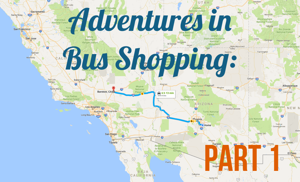 Adventures in Bus Shopping - Part 1