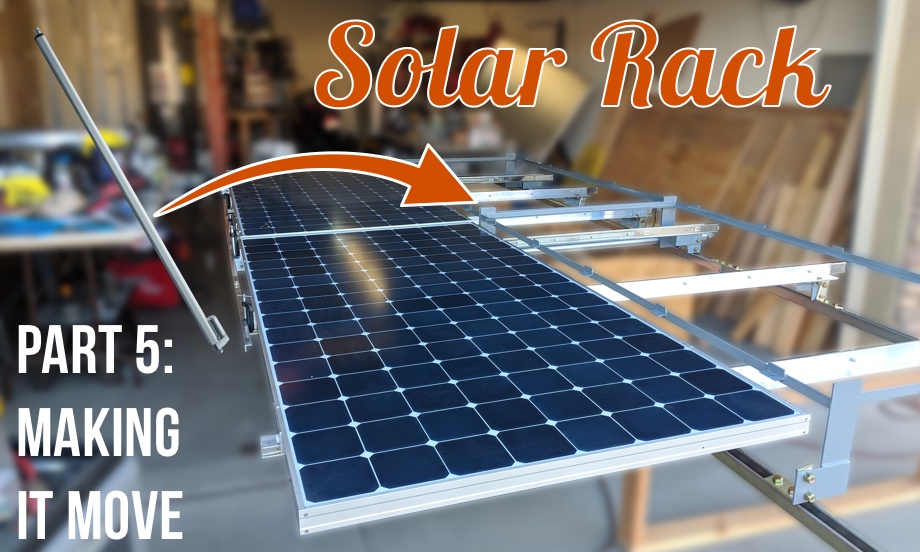 Solar Rack: Part 5 - Fitting a Linear Actuator