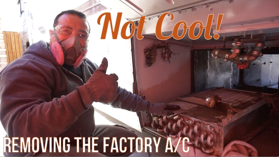 Not Cool!  Removing the Factory A/C