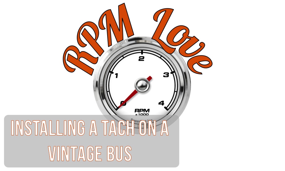 RPM Love: Installing and Testing a Tachometer On a Vintage Bus (Detroit Diesel 8V71)